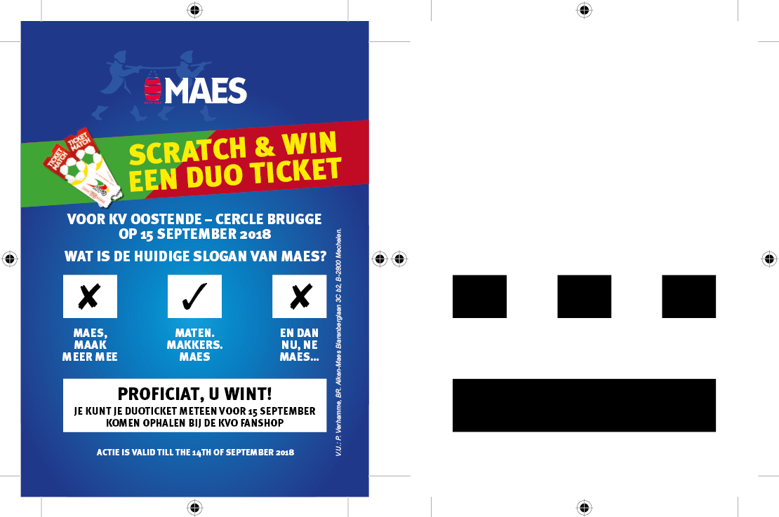 Delivery requirements scratch and codecards