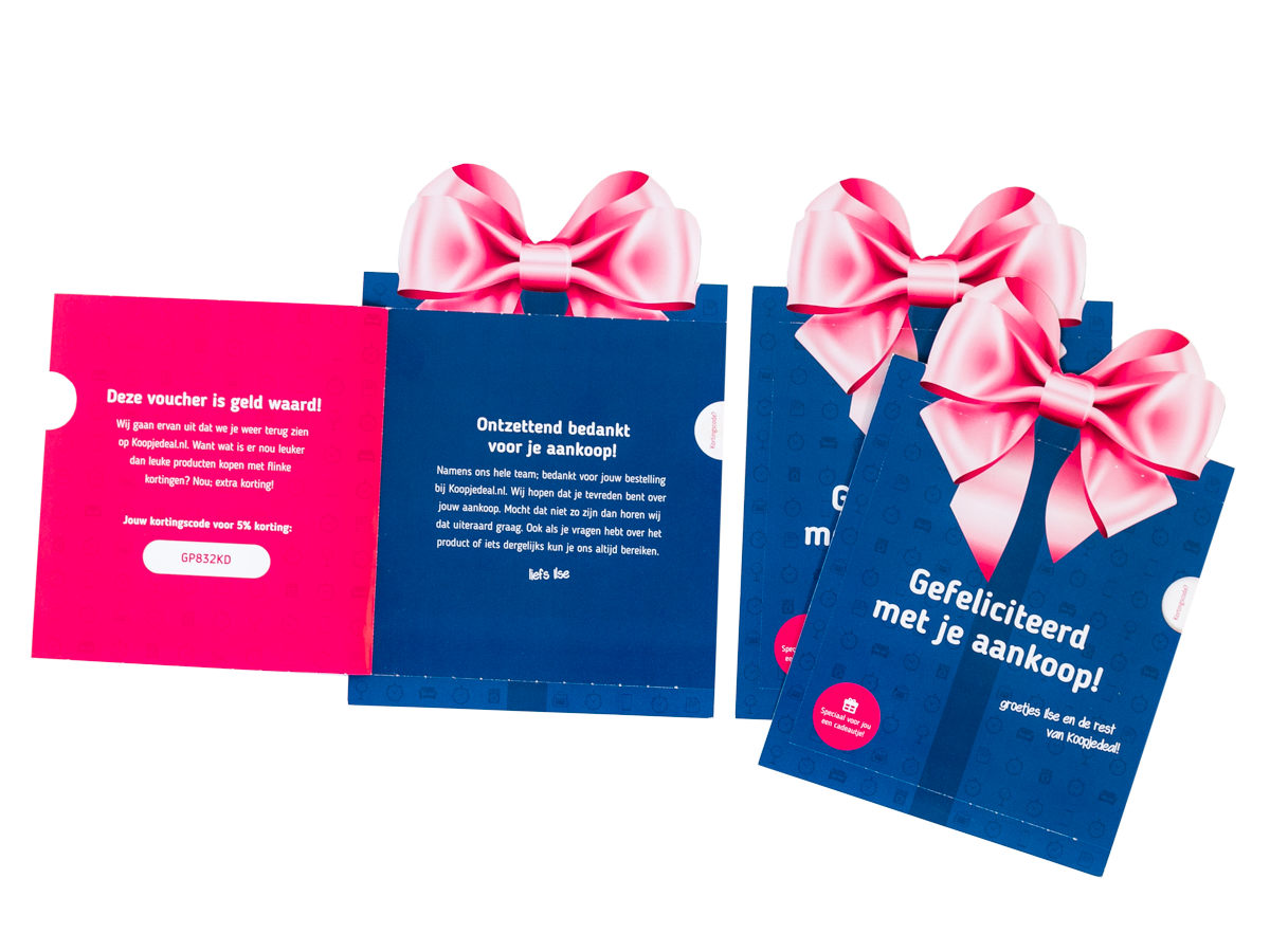 Custom shape flyer
