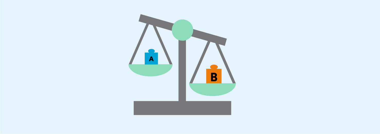 A/B testing at print